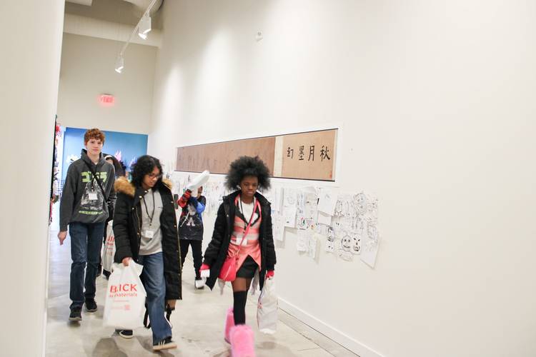 Kids' ComicCon participants.